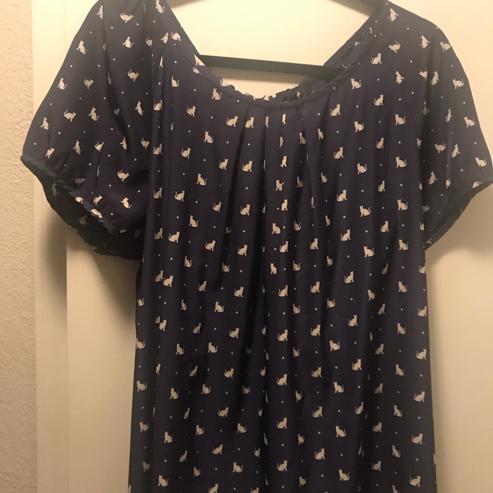 Old Navy Cat Blouse